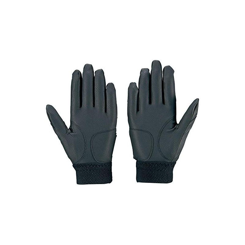 ZETT Batting Gloves, Ambidextrous, High School Rules, White (1100), M