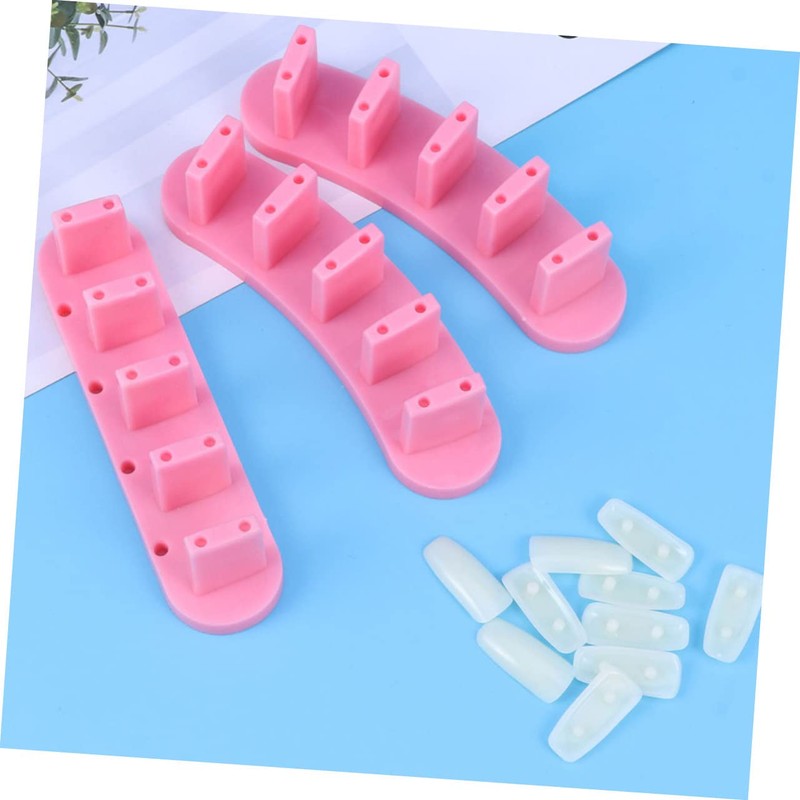Baluue Professional Nail Art Display Stand Pcs Plastic Nail Art