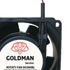 GOLDMAN SERVICE Axial High Temperature Insertable Fan Metal Universal 80
