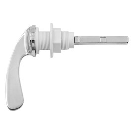 Tiardey Toilet Flush Handle Replacement Universal Toilet Handles Flush Lever Alloy Replacement Flush Lever Kit for Toilet Wc Tank