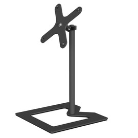 Single Monitor Stand for 13" - 23.8" Screens, Full Metal Brushed Craft, Independent Monitor Arm, VESA Monitor Desk Mount with Swivel, Tilt, Rotate, VESA 100x100