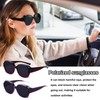 2 Pcs Polarized Sunglasses, Polarized Sunglasses Women, Retro Anti Glare,