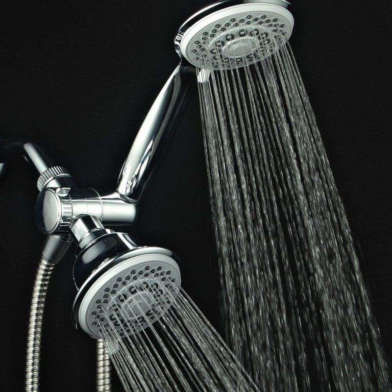 AquaStorm by HotelSpa 30-Setting SpiralFlo 3-Way HIGH PRESSURE Luxury Shower