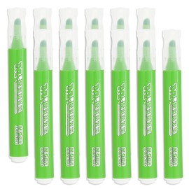 M&G Green Highlighter, 12 Pack High Lighters Highlighters No Bleeds Highliters Pens Neon Cute Highlighters Bulk Clear View Bright Tip Marker for Books