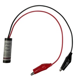 24VAC Circuit Short Finder, Quick Search Tester, Automatic Reset, Including 12.5-inch Lead with Crocodile Clip, Suitable for HVAC Tools