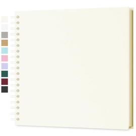 DIY Photo Album - Scrapbook Photo Book for Gluing, DIY Gift Set for Baby, Family, Anniversary, Birthday, Valentine's Day and Wedding