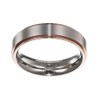 Boccia Women's Ring Titanium Size 69 (22.0) - 0134 0369