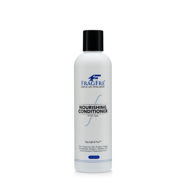 FRAGFRE Fragrance Free Conditioner 8 oz - Parabens Free Hypoallergenic