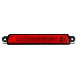 DNA Motoring 3BL-NARM04-LED-RD Full LED 3rd Third Tail Brake Lamp/Light
