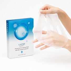 LA EXO Biochemical Pulse Exosome Peel Off Face Mask Skincare – Deep Moisturizing, Anti-Aging, Soothing for Sensitive Skin, Smooth Fine Lines, Minizmizing Pores, Brighten Skin – 3 Pieces