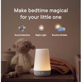 Hatch Rest Baby Sound Machine, Night Light | 2nd Gen | Sleep Trainer, Time-to-Rise Alarm Clock, White Noise Soother, Music & Stories for Nursery, Toddler & Kids Bedroom (Wi-Fi), (Australia Compatible)