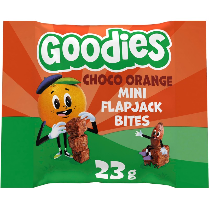 Goodies Kids Snack Choco Orange, High in Fibre, Wholegrain Mini