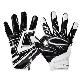 CUTTERS - Game Day Pro Youth Receiver Gloves Black M