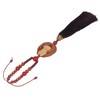Buddha Car Pendant Peach Wood Exquisite Carving Mind Purification Wealth