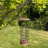 Copper Style Hanging Wild Garden Bird Suet Fat Ball Feeder