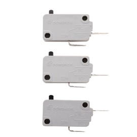TUAIC KW3A Microwave Oven Door Switch 16A 125V/250V Door Interloc (2 Normally Open and 1 Normally Close)