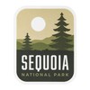 Vagabond Heart Sequoia National Park Sticker - Weatherproof Vinyl Souvenir