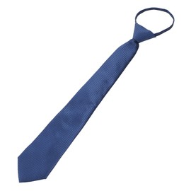 HAVILAH MODE One-Touch Necktie, Washable, Long, Glossy/Business/Job Hunting, Ceremonial Occasions, Groomsmen, Formal Clothes, Weddings, Funerals, Plain, Dots, Striped, blue