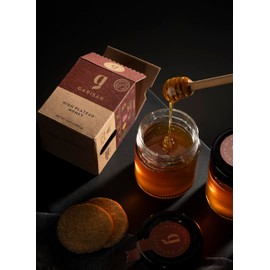 Garisar Premium Single Location High Plateau (+7000 FT) Honey | Pure Natural Honey Rich in Proline (over 500 ppm) | 9.87 Fl Oz (280 g) — (Pack of 1)