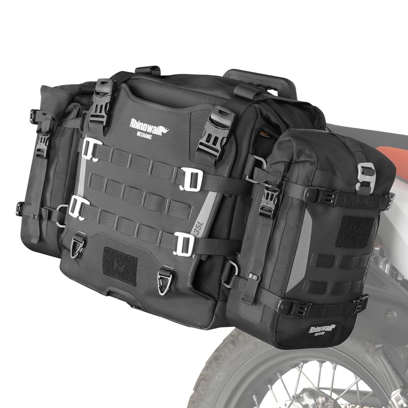 Rhinowalk Motorcycle Crash Bar Bag Waterproof Motorcycle Frame Bag Saddle