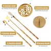 DOITOOL Brass Incense Holder for Sticks Pack of 5 Shape