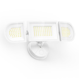 SZPOWER 150W Flood Lights Outdoor Waterproof IP65, Exterior LED Floodlights with 3 Adjustable Heads, 15000LM Super Bright Security Lights Fixture, Outside Lights for House, Backyard