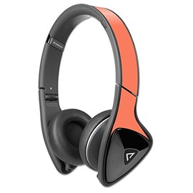 MightySkins Protective Vinyl Skin Decal Compatible With Monster DNA Headphones wrap cover sticker skins Solid Salmon