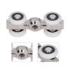 Shower Door Sliding Wheel Suspension Outer Pulley Roller Replacement Accessories