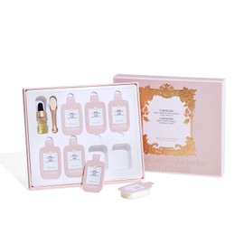 GELLE FRERES Face Masks, 7 Packs of 1 Serum, Natural Roses, Main Care, Anti-Ageing Moisture, Beauty Mask Set for Women, 8 g x 7