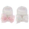 Aijian Newborn Hospital Hat Infant Baby Hat Solid Color Doughnut