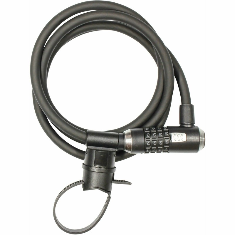 Kryptonite KryptoFlex Bike Lock Cable, 2FT/6FT/10FT Long 12mm Thick Heavy