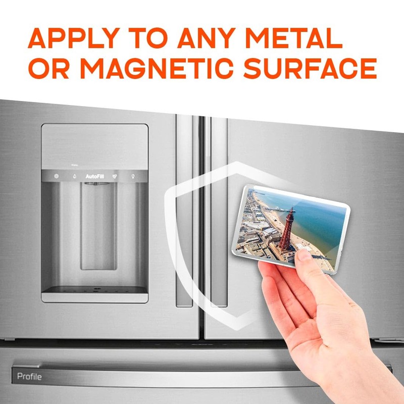 Classic Rectangle Magnet with Stand - Blackpool Tower Central Pier