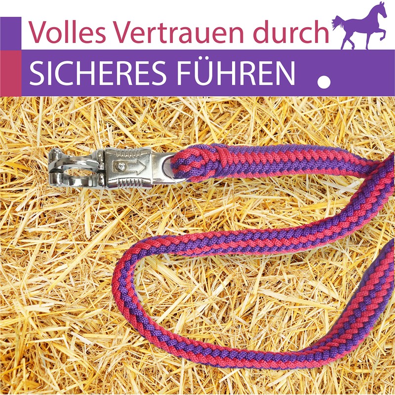 Lead Rope Horse Tie Rope for Horses with Sturdy Panic