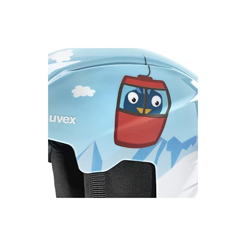 uvex Unisex Children's Viti Set Ski Helmet & Ski Goggles