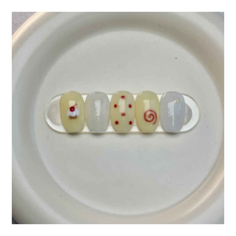 Dara Beauty April 2025 Art of the MonthYellow Nail❣ -