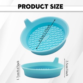 HQRNYP 2PCS Car Cup Holder Coaster, Automotive Cup Holders, Silicone Non-Slip Vehicle Cup Holder Insert Coaster, Car Accessories Waterproof Sift-Proof Spill Holders for SUV Sedan Truck (Light Blue)