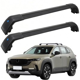 Cross Bar Roof Rack Fit for Mazda CX50 CX-50 KF 2023 2024 2025 2026, Flush Side Rails, Heavy Duty Aluminum Roof Cross Bars Rooftop Luggage Rack, Ski Rack for Car Roof