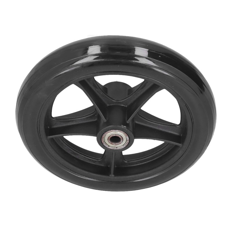 Wheelchair Wheel Replacement 16cm PU Walker Caster Accessory with Ball