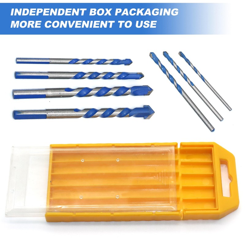 Fliesenbohrer Fliesen Bohrer Set Glasbohrer Keramikbohrer Steinbohrer Hartmetallbohrer Bohrer Set