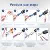 Axlksia Wire Nut Twister, 2 Pcs Wire Twister for Drill,