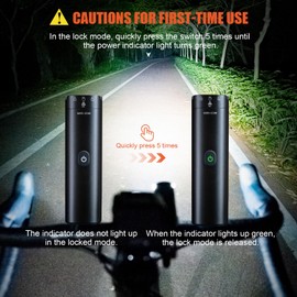 SHARKODIN Bike Headlight Rechargeable, Rotating Lens Anti-Glare Bicycle Light for Night Riding, IP66 Water and Dust Proof, for MTB Road Gravel Bike, Compatible with Garmin (1200 Lumens 4000mAh)