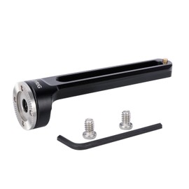 NICEYRIG Arri Rosette NATO Rail Nut Rail for RED DSMC2 Weapon/Epic-W/Scarlet-W/Raven ARRI Standard Rosette Extension Arm Aluminum Alloy Shoulder Support -372