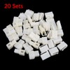 X AUTOHAUX 20 Sets 6.3mm 2 Pin Car Automotive Electrical