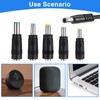 TAHULIK 11Pcs DC Adapter Plug, Universal 5.5 x 2.1mm DC