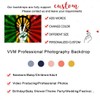 VIDMOT Rasta Jamaican Themed Backdrop for Photography Reggae Rastafari Grafitti