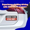 GEEKBEAR Learning to Drive Stick Shift Car Magnet - Colorful,