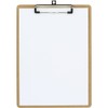 Grafoplás 1550649 Clipboard with Clip, A4, Wood, Rounded Edges