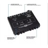 Autotek 7007 1/2 DIN 4-Band 2-Way Equalizer/Cros