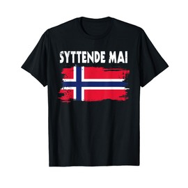 Happy Norwegian Constitution Day In Norwegian - Syttende Mai T-Shirt
