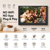 KECAG 10.1-Inch 1080P IPS Digital Picture Frame, No WiFi or